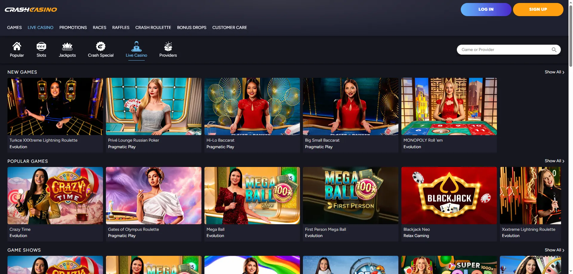 Juegos crash casino en vivo — los favoritos en México